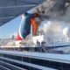 Part Of Carnival's Freedom Cruise Ship Catches Fire While Docked At Grand Turk & Caicos Islands