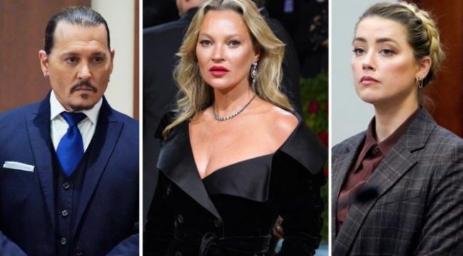 Kate Moss Testifies In Johnny Depp Trial, Denies Amber Heard’s Rumor That He Once Pushed Her Down The Stairs