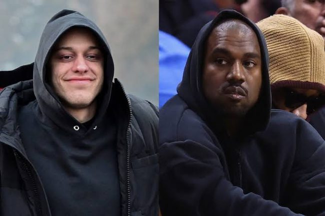 Pete Davidson Has Kanye West’s KIDS Names Tattoo’d On His NECK