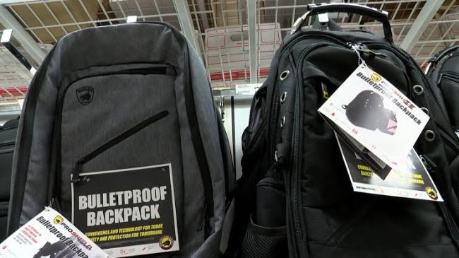 Following Texas Elementary School Shooting, Bulletproof Backpack Now In High Demand 