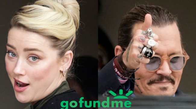 GoFundMe Reportedly ‘Shuts Down’ $1M Fundraiser To Help Amber Heard Pay Johnny Depp