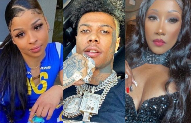 Chrisean Rock Says Blueface's Mother Is Weird & She Fires Back Saying Rock Is Not His Main Chick 
