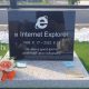 Someone Creates Internet Explorer Gravestone In South Korea After Microsoft Retires It 