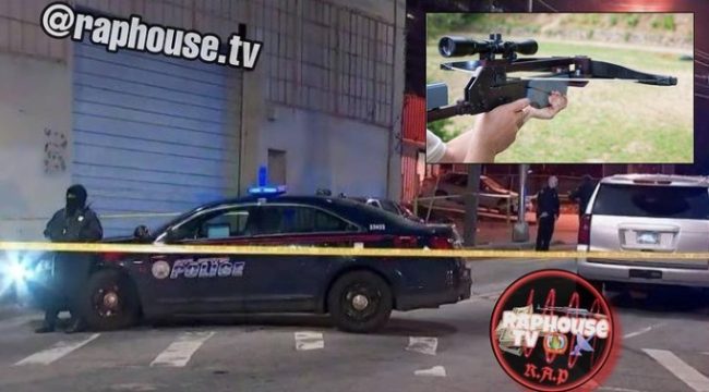 Atlanta Man Shoots Opp With A Crossbow In A Drive-By Shooting, Victim Hit In The Chest