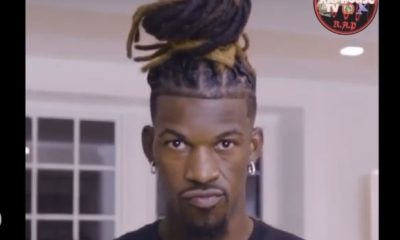 Jimmy Butler Shows Off New Hairstyle, Fans Calling It 'Fake Dreads'