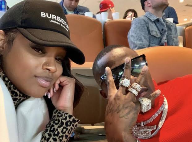DaBaby's Baby Mama Meme Likes Comment Encouraging Them To Get Back Together: "She's The One"