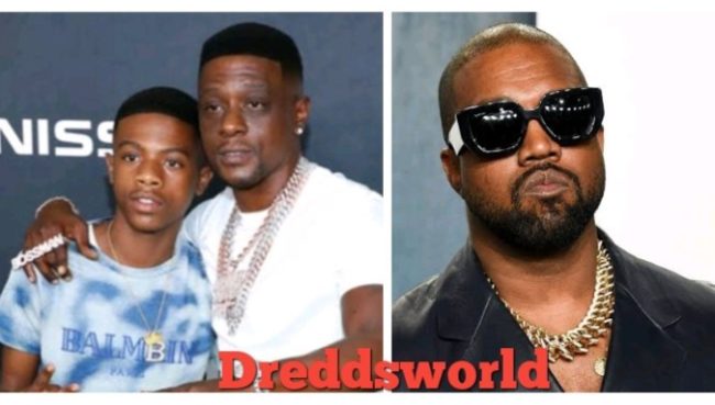 Boosie Badazz' Son Burns His Yeezys After Kanye West's Comments On His Dad