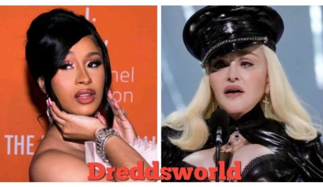 Cardi B Blasts Madonna For Mentioning Her In A Post On Her Sex Book: 'Icons Really Become Disappointments'