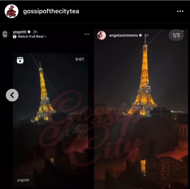 Yo Gotti's Nurse Girlfriend Love Brann Reacts To Rapper's Pics With Angela Simmons On Vacation In Paris, France