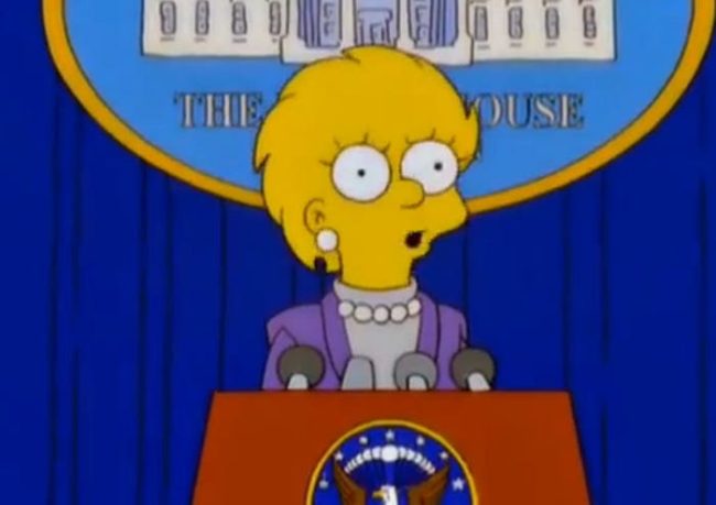 7-Years Ago, In An Episode Aired In 2015, The Simpsons Predicted Trump Running For President In 2024