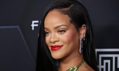 Rihanna Shows Off Her Post Baby Thick Figure In Sultry Corset Dress