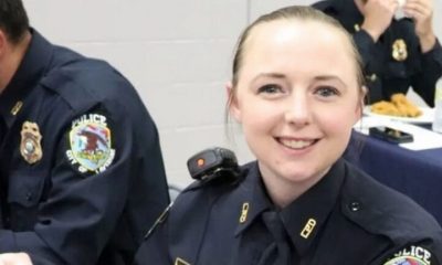 Married Blonde Officer Allowed Black Cops To Run Train On Her In Station