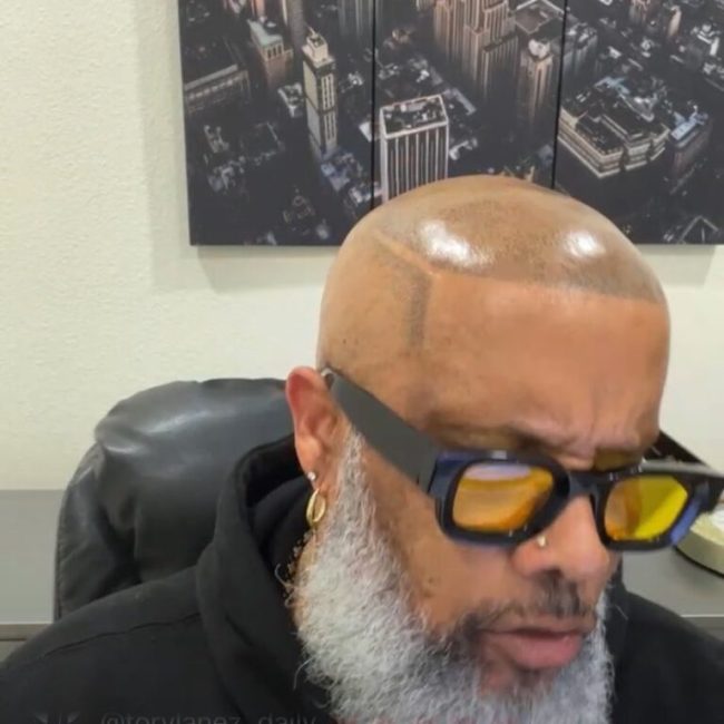 Tory Lanez's Father Goes Viral For Having A Tattooed Hairline