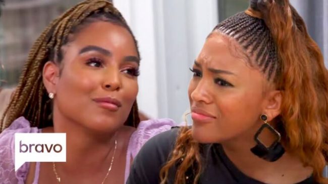 Atlanta Housewives Drew Sidora & LaToya Ali Made Out With Each Other