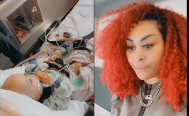 Keke Wyatt Films Her Son Ke’Zyah Jean Inside Ambulance