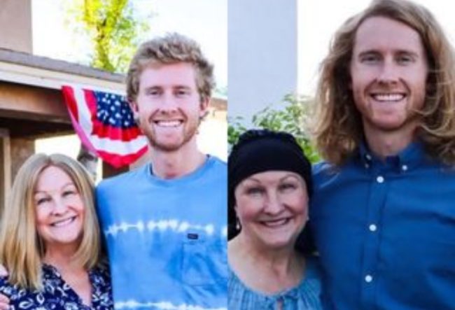 Son Grew His Hair For 2 Years To Make A Wig For Mother Who Lost Her Hair Due To Brain Tumor