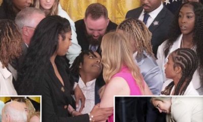 LSU basketball Star Sa’Myah Smith Collapses During The Middle Of Joe Biden Speech
