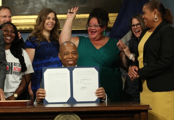 Mayor Eric Adams Signs Bill Outlawing Weight Discrimination In New York City