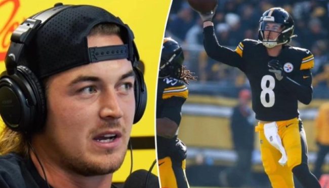 Pittsburgh Steelers Quarterback Kenny Pickett Had His Car Stolen In The Middle Of A Radio Interview