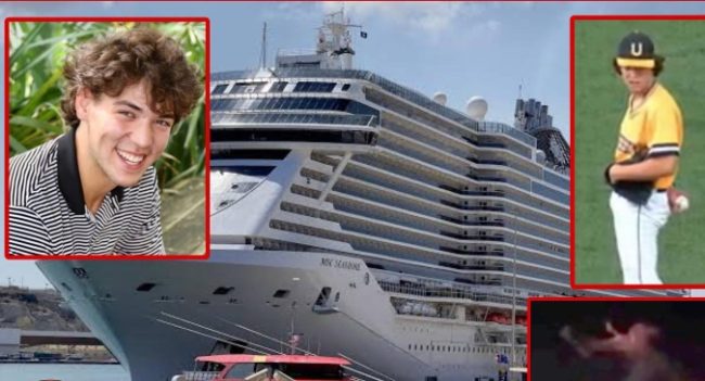 Teenage Baseball Star Presumed Dead After Jumping Off A Bahamas Cruise Ship As A Dare & Hasn't Been Found