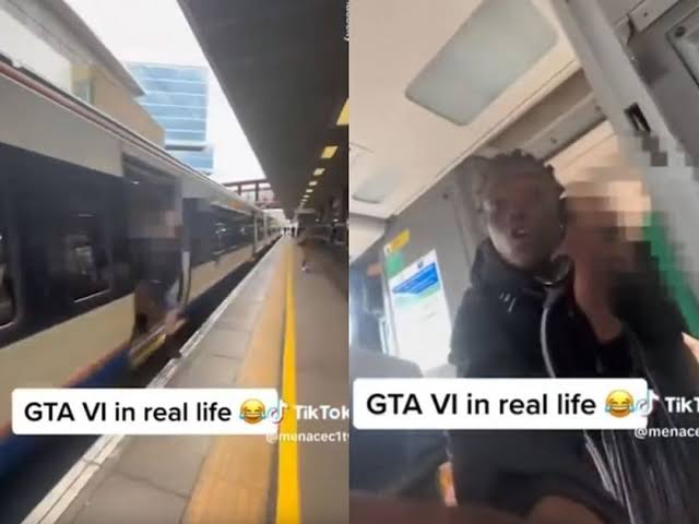 “GTA 6 in Real Life” - Controversial TikToker Mizzy Attempts To Hijack A Train