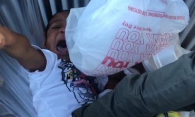 Upcoming NY Rapper Throws His Opps Baby In The Garbage