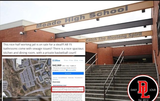 Meade High School Students Prank School By Listing It On Zillow As A Half Working Jail