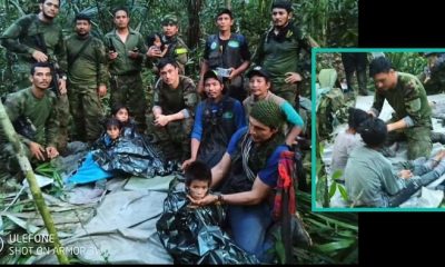Four Children Missing In Jungle After Colombia Plane Crash Found Alive After 40 Days