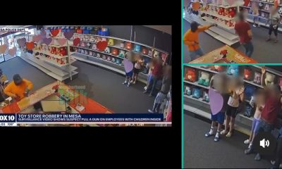 Armed Robber Steals Cash From Toy Store With Kids Inside, Ordered Them Into A Corner