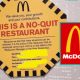 McDonald's Restaurant Faces Backlash For New 'No Quit' Policy