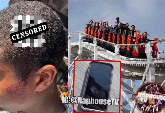 Detroit Man Injured After Being Hit By Flying Phone While Riding A Roller Coaster