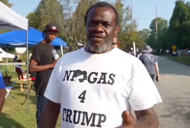 Man Goes Viral For Wearing ‘Niggas 4 Trump’ T-Shirt On Live TV