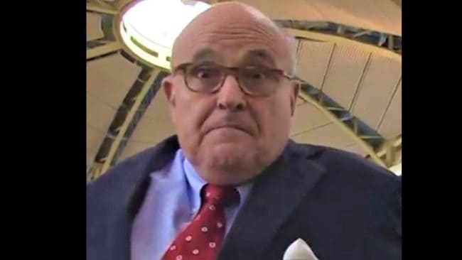 Former New York City Mayor Rudy Giuliani Facing RICO Charges