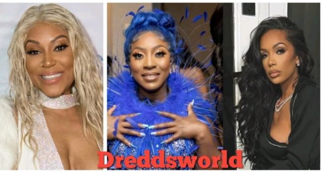 Lyrica Anderson Supports Erica Mena Over 'Blue Monkey' Comment Made To Spice