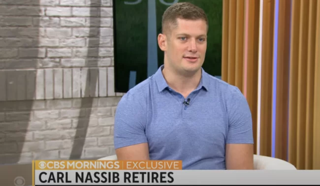 Carl Nassib Announces Retirement