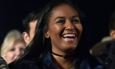 Sasha Obama Spotted Out Smoking Cigarette In Bathing Suit