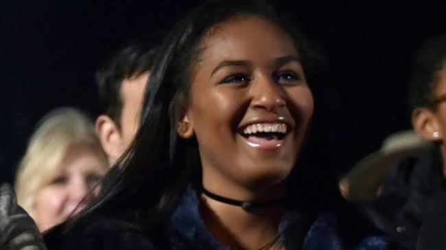 Sasha Obama Spotted Out Smoking Cigarette In Bathing Suit