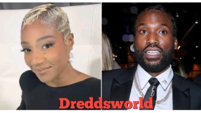 Tiffany Haddish Cringe Moment With Meek Mill At Jay-Z's Blackjack Party 