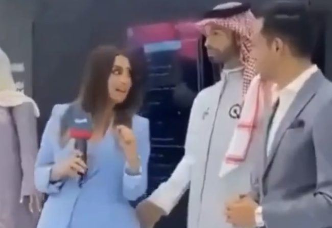 Saudi Arabia's First Male Robot, Muhammad, Touched A Female Reporter Inappropriately On Live TV
