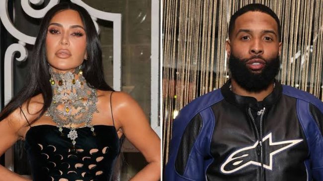 Kim Kardashian & Odell Beckham Jr. Spotted Being Touchy At Oscars Party Amid Dating Rumors 