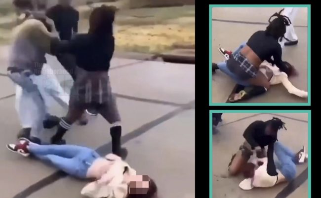 Girl In Critical Condition After Being Beaten By Another Student, Her Head Was Bashed Into The Concrete Repeatedly Before She Suffered A Seizure 