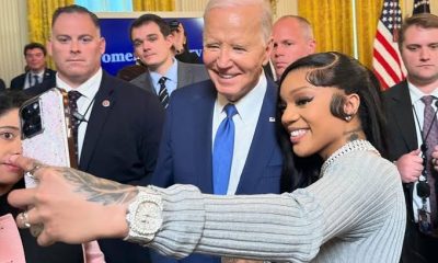 GloRilla Meets Joe Biden At The White House During Women’s History Month Event