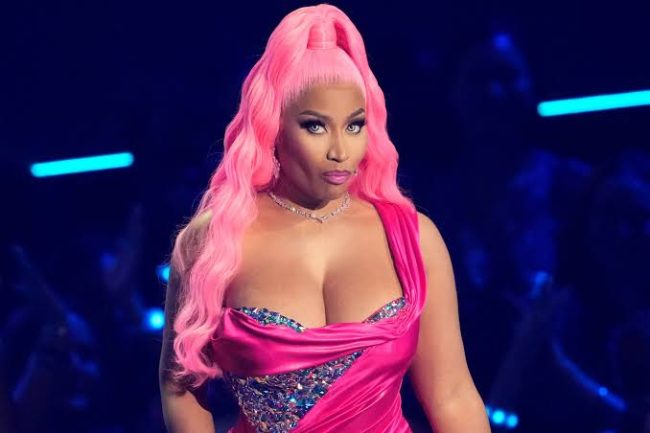 Nicki Minaj Snatches Mic From A Fan During Her Show In Vegas 