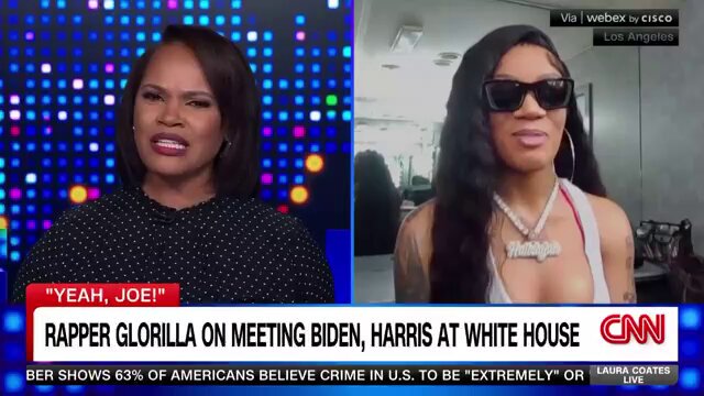 CNN Asks GloRilla If President Joe Biden & VP Kamala Harris Invited Her To The White House To Talk Politics Or Want Her Endorsement 