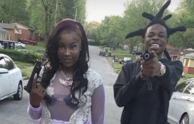 Young Black Woman Expelled From High School & Lost Her Scholarship After Taking Pictures In Prom Dress With A Gun