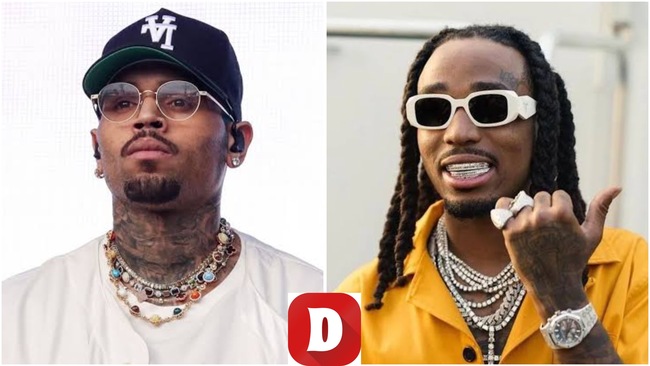 Fans Blame Chris Brown For People Not Showing Up To Quavo's Recent Show