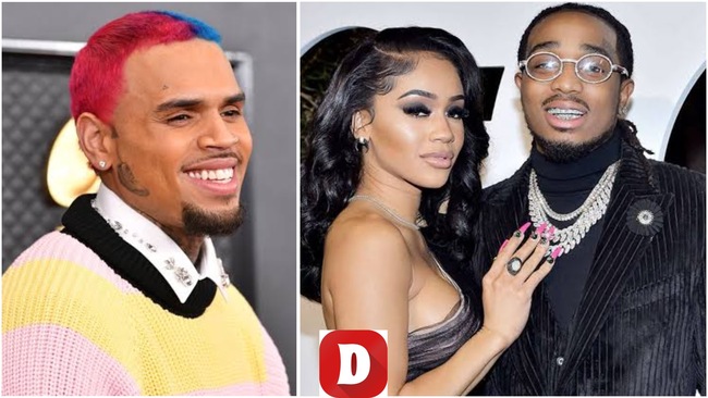 Chris Brown Claims He Smashed Saweetie In New Quavo Diss Track “Weakest Link”