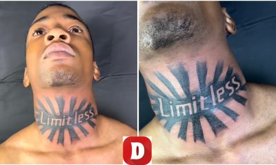 Man Goes Viral For Getting ‘Limitless’ Tattooed On His Throat: ‘Limitless Throat’