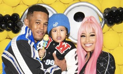 Nicki Minaj And Husband Take Son Papa Bear To Aquarium Outing