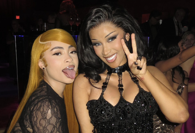 Ice Spice Shares Photos With Cardi B To Celebrate Their Dominican Roots 